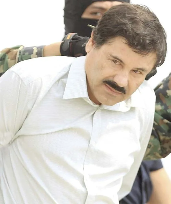 Bere cu efigia traficantului de droguri El Chapo