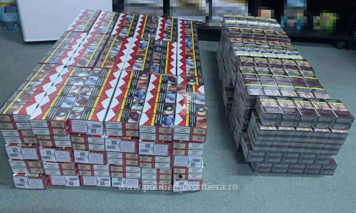 Poliţiştii au confiscat 45.000 de ţigarete de contrabandă, în Piatra-Neamţ