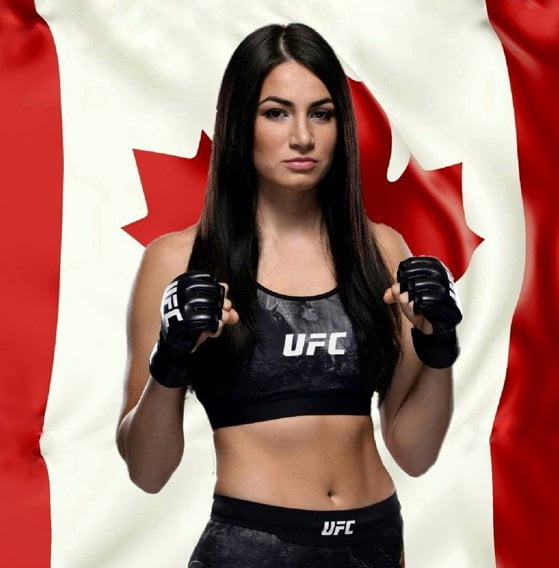 Luptătoarea Diana Belbiță va reprezenta Canada în competițiile UFC