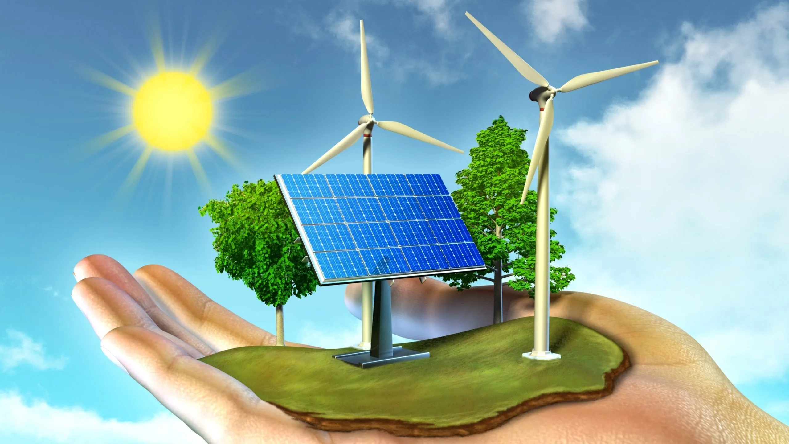 Vântul şi apa furnizează cea mai mare parte a electricităţii din surse de energie regenerabilă