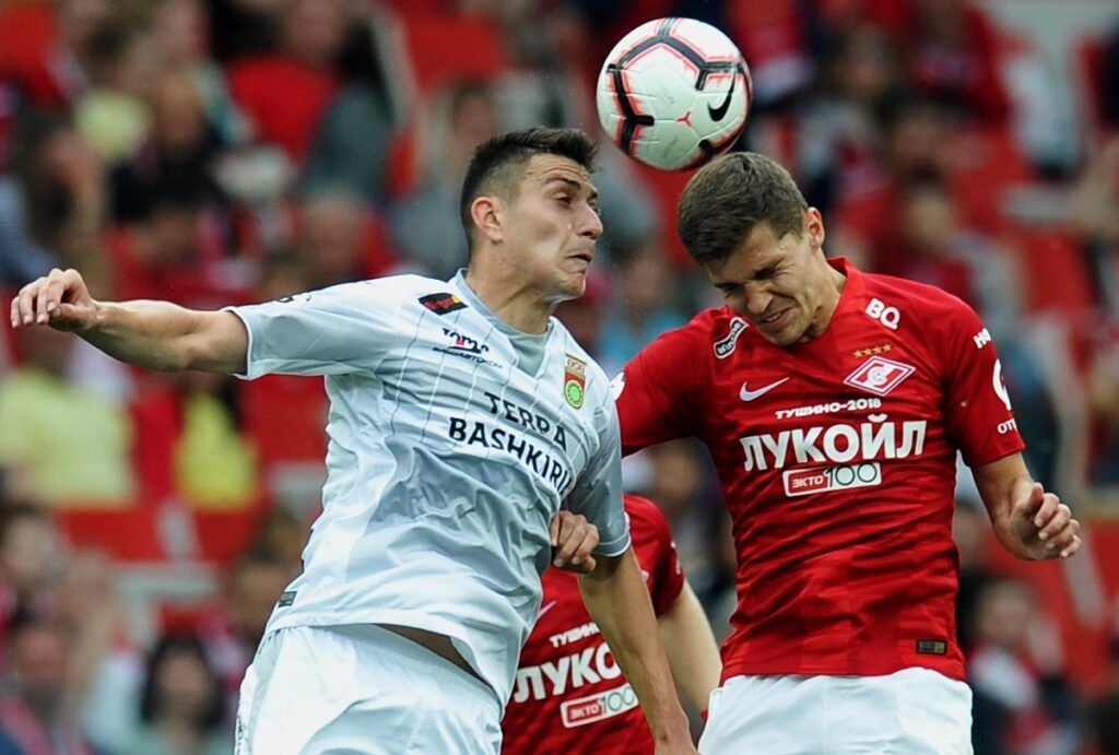 FC Spartak Moscow vs FC Ufa - Russian Premier League