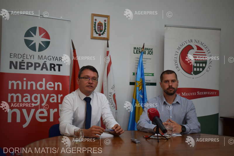 Csomortanyi (PPMT): La mitingul din Târgu Mureş cerem partidelor politice româneşti să nu se folosească de cartea maghiară