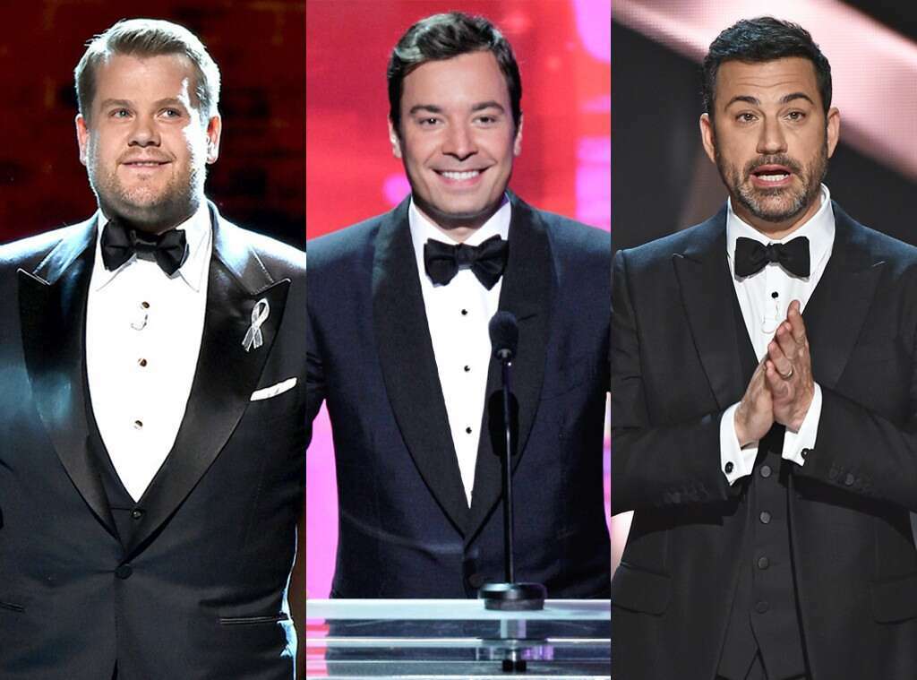 Kimmel și Corden iși fac spectacole acasă, în timp ce Hollywood-ul a cerut să oprească filmările