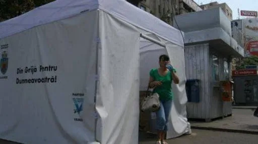 ISU Constanta instalează corturi pentru efectuarea pretriajului pacienţilor
