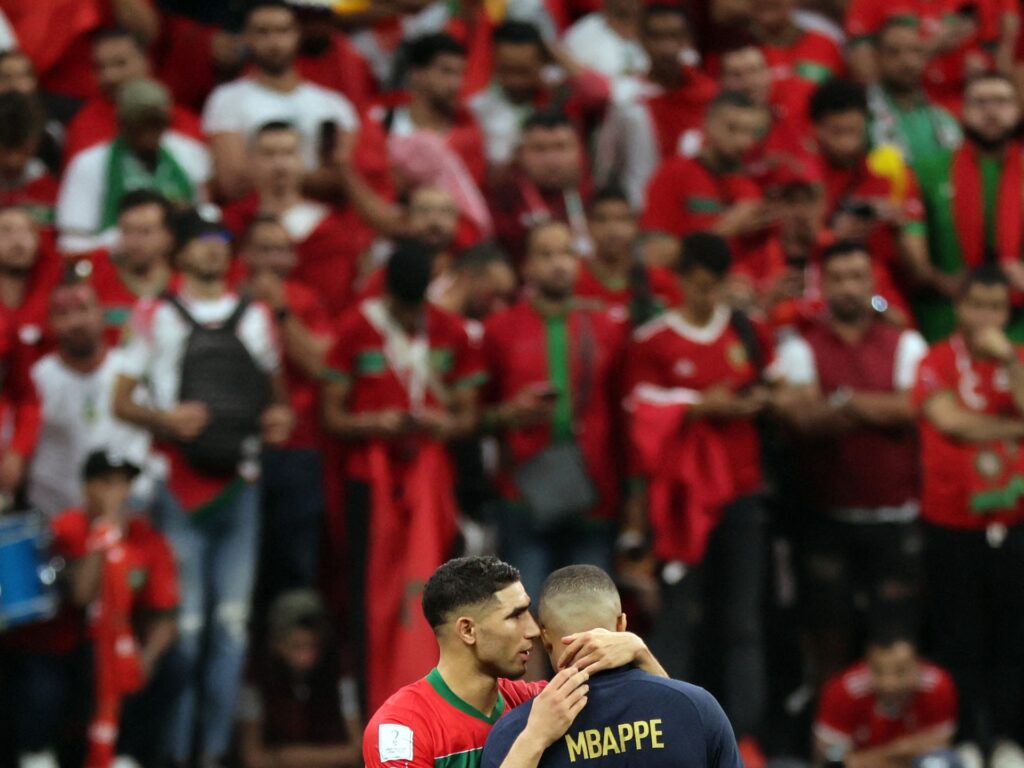 Mbappe îi spune lui Hakimi: „Ai făcut istorie” la Cupa