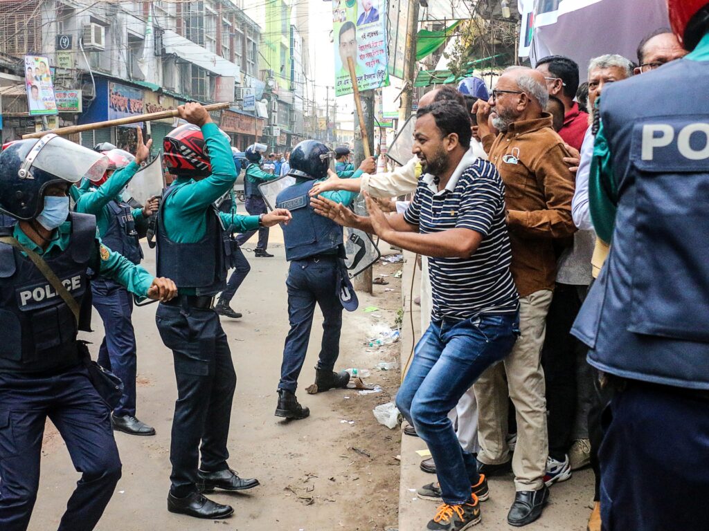 Liderii opoziției din Bangladesh au avut loc înaintea mitingului antiguvernamental