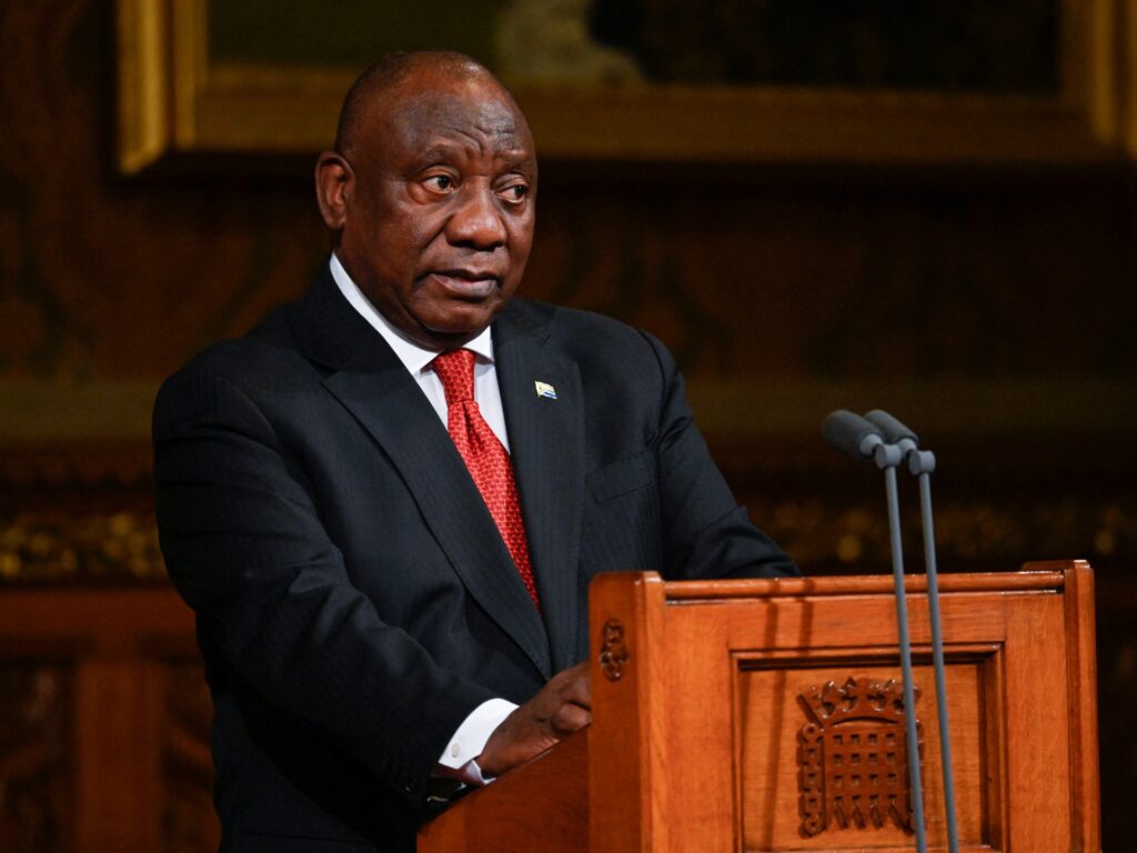 Tulburările președintelui Ramaphosa declanșează o reacție în hotărârea ANC |
