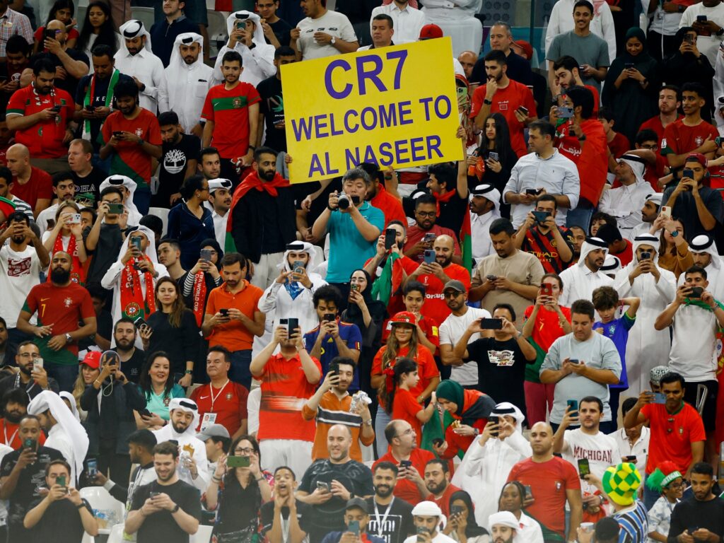 „Lumea va ține seama: „Fanii saudiți de pe Ronaldo se