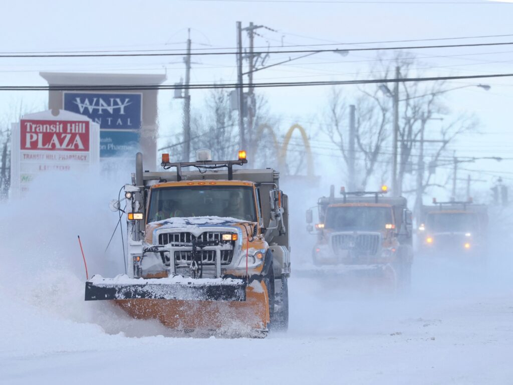 Foto: Viscolul mortal năvălește în SUA și Canada de Crăciun