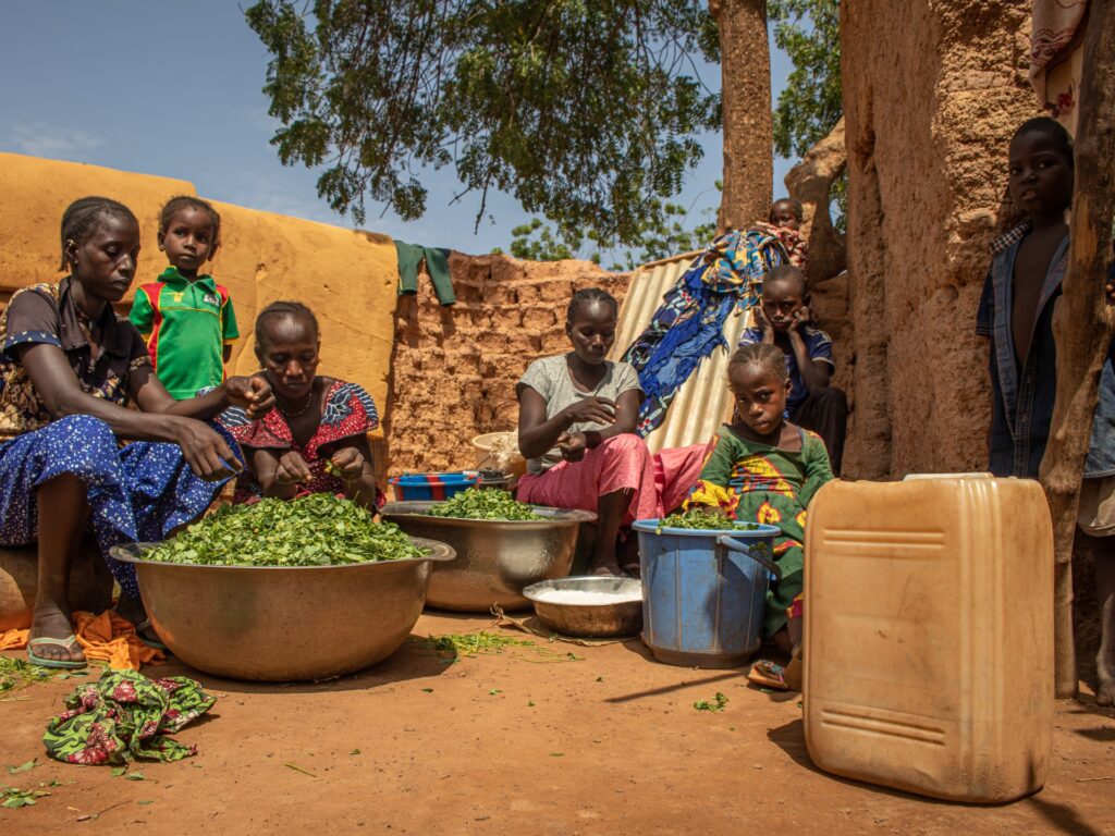 Forțat să mănânce frunze: înfometat și asediat în Burkina Faso
