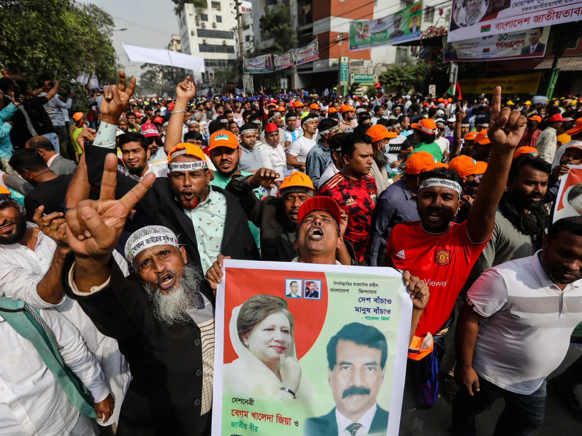 Opoziţia din Bangladesh organizează proteste în timp ce o provoacă pe prim-ministrul Hasina |  Știri