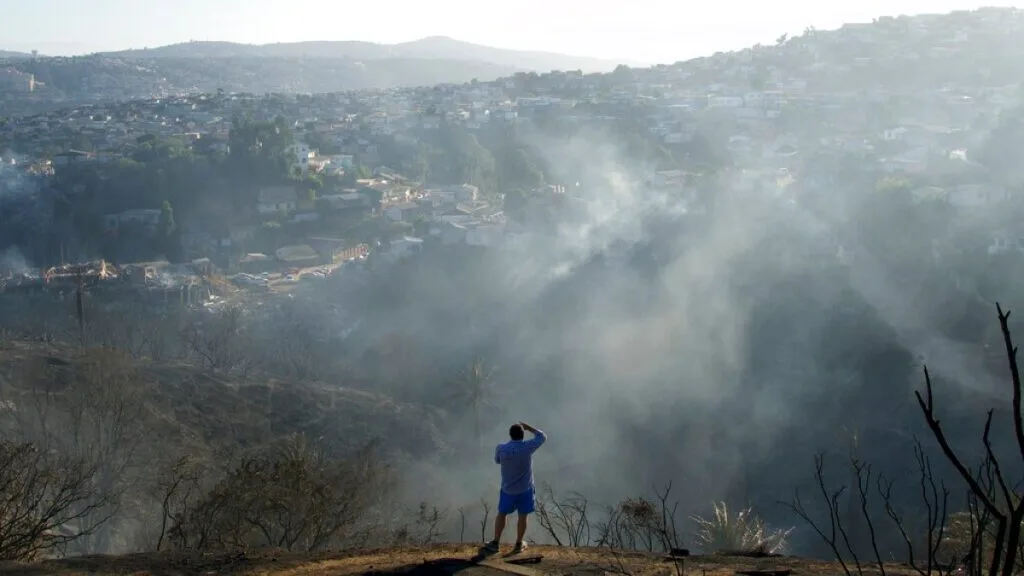 Chile declară stare de urgență după ce un incendiu a