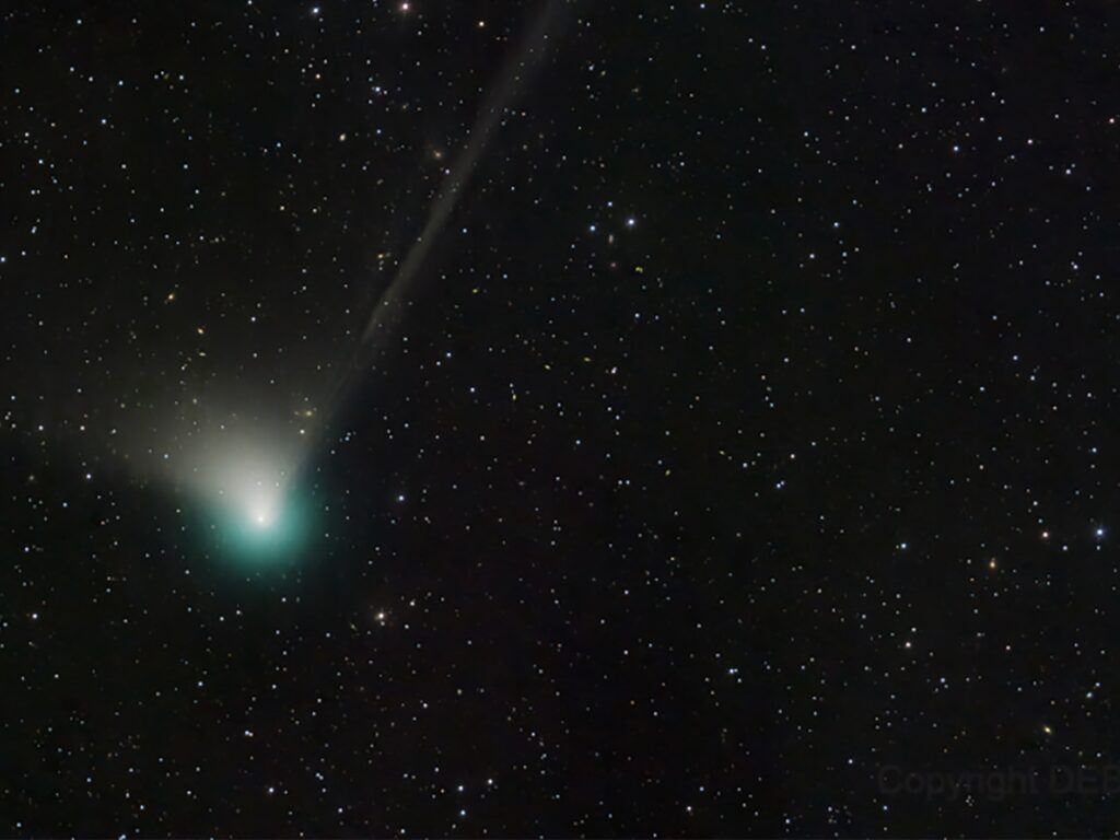 O dată la 50.000 de ani, o cometă va fi