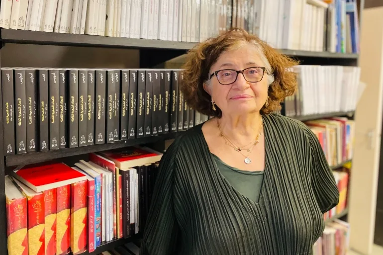 Salwa Gaspard, unul dintre co-fondatorii Saqi Books 