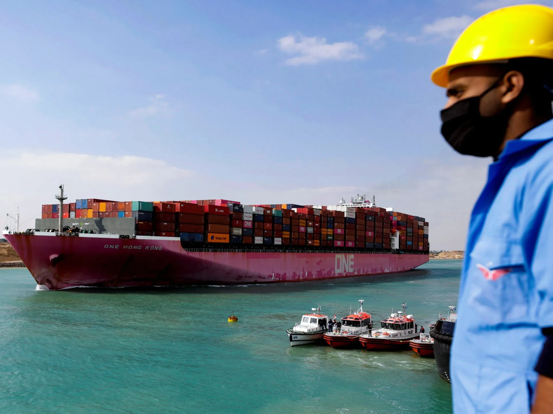 Nava de marfă a plutit după ce a eșuat în Canalul Suez |  Știri