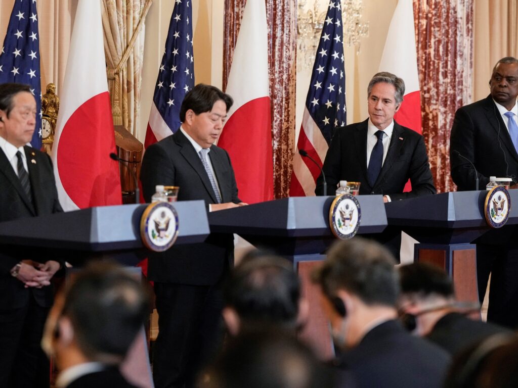 SUA și Japonia convin să consolideze legăturile de securitate pe