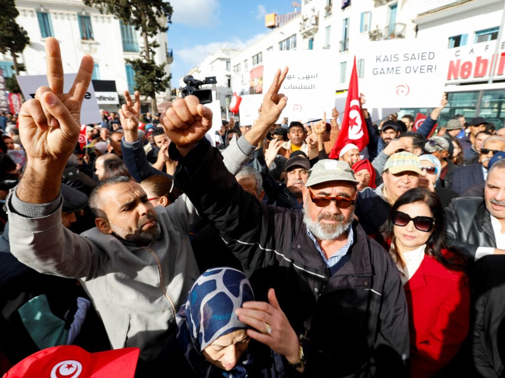 Tunisia: proteste antiguvernamentale la aniversarea revoluției | Știri de primăvară