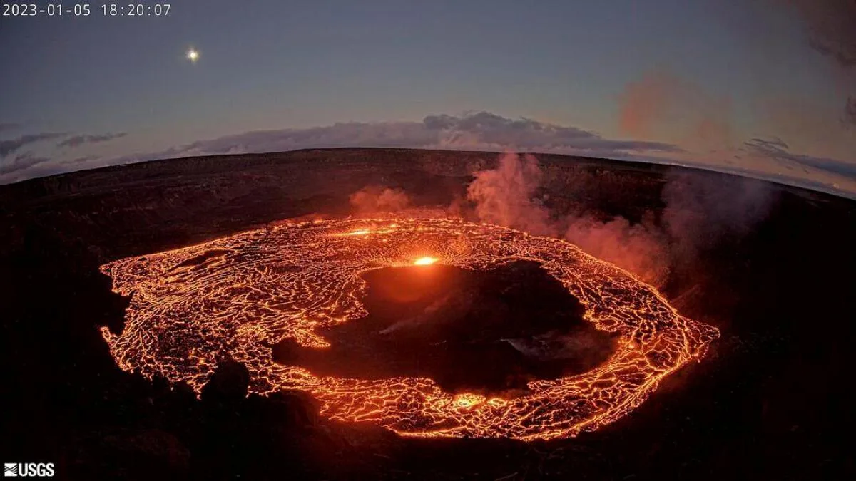 Vulcanul Kilauea din Hawaii erupe din nou |  Știri despre vulcan