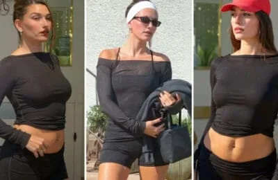 Hailey Bieber promovează un brand vestimentar fondat de influenceri