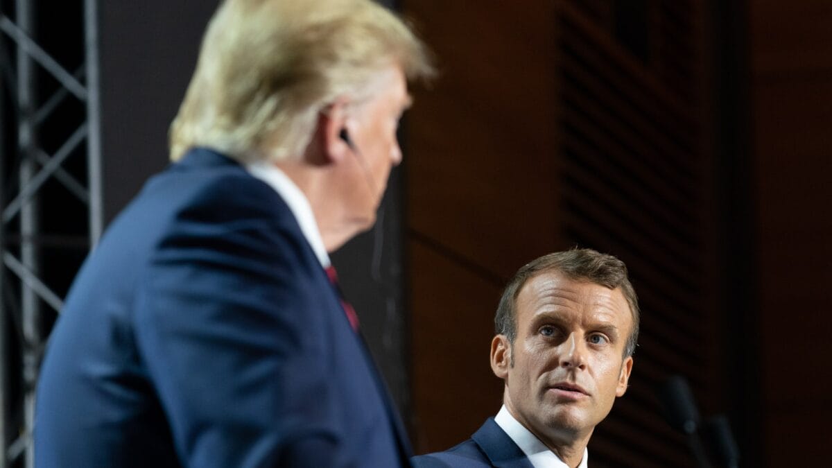 Macron Trump tarife