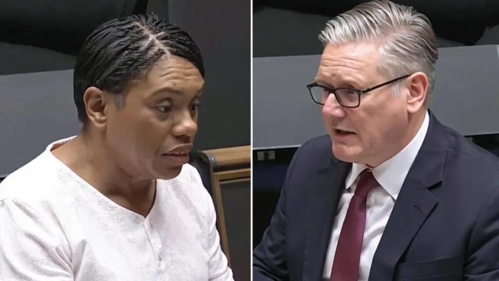 Starmer Badenoch Trump