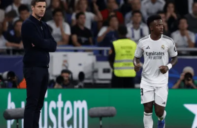 Quique Sánchez Flores critică atitudinea lui Vinicius Junior