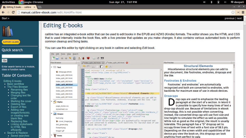 eBook reader