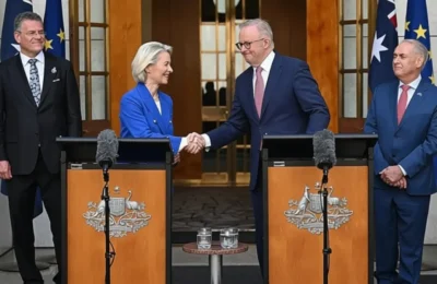 UE & Australia – Acord de 49,4 miliarde € – Scăderi de preț la electrice?