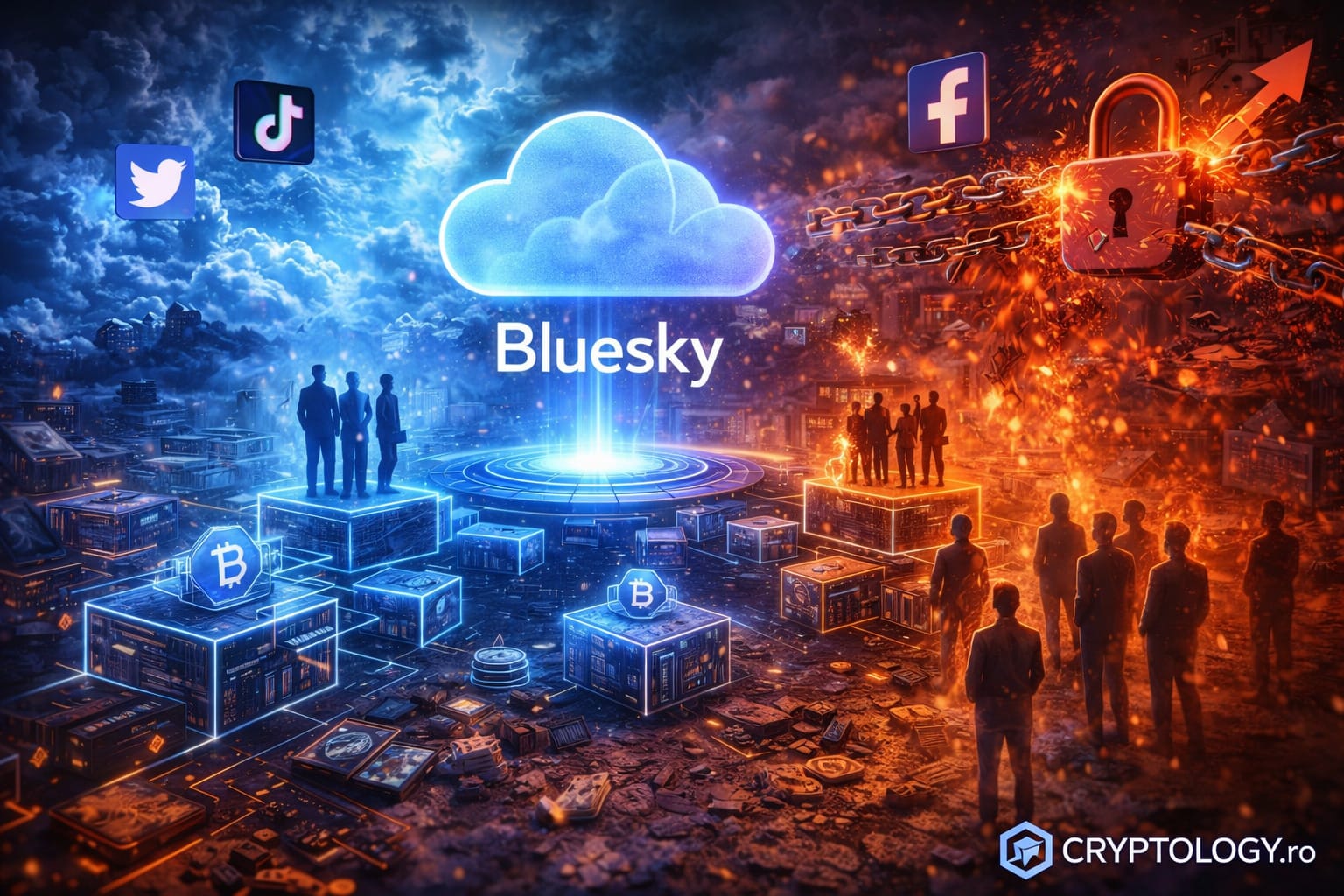 Bluesky, platforma care redesenează regulile rețelelor sociale