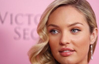 Candice Swanepoel, incendiară! Costumul roșu face furori pe Instagram
