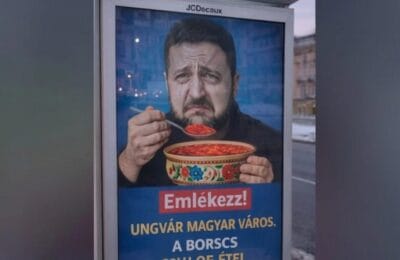 Scandal electoral Ungaria – Bannere cu Zelenski. Replica dura de la Kiev