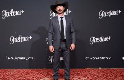 Riley Green – Telefon in cap, 5 copci, fan dat afara de la concert