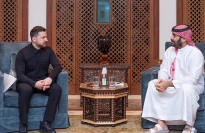 Zelenski si Arabia Saudita – Acord de aparare. Rolul dronelor iraniene?