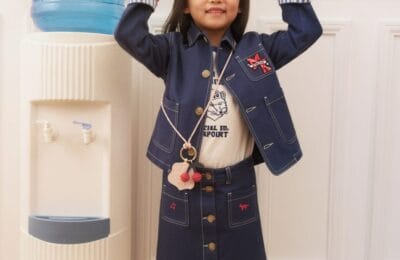 Haine de lux pentru copii: Maison Kitsuné & Bonpoint – colecție până la 245€