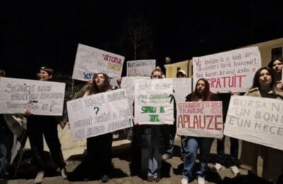 Educația, în impas – Studenții protestează față de 3,03% din PIB