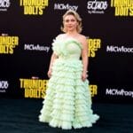 Florence Pugh - Rochie verde Bvlgari - Peste jumătate de milion de aprecieri pe Instagram!