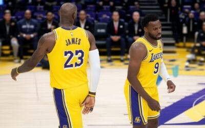 LeBron si Bronny James – Istorie NBA! Lakers vs. Rockets 107-98