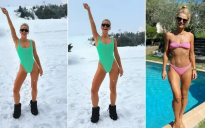 Vogue Williams, 40 ani, anunta al patrulea copil printr-o sedinta foto inedita