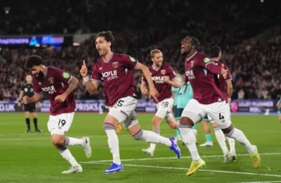 West Ham, victorie zdrobitoare 4-0! Tottenham, direct în zona roșie