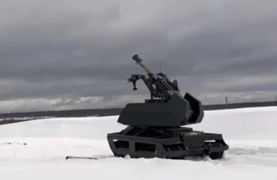 Rusia Surprinde – Robotul de Luptă Kurier – Reîncărcare în 5 Secunde!