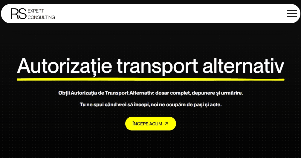 Autorizația de transport alternativ- biletul tău spre o viață fără șef
