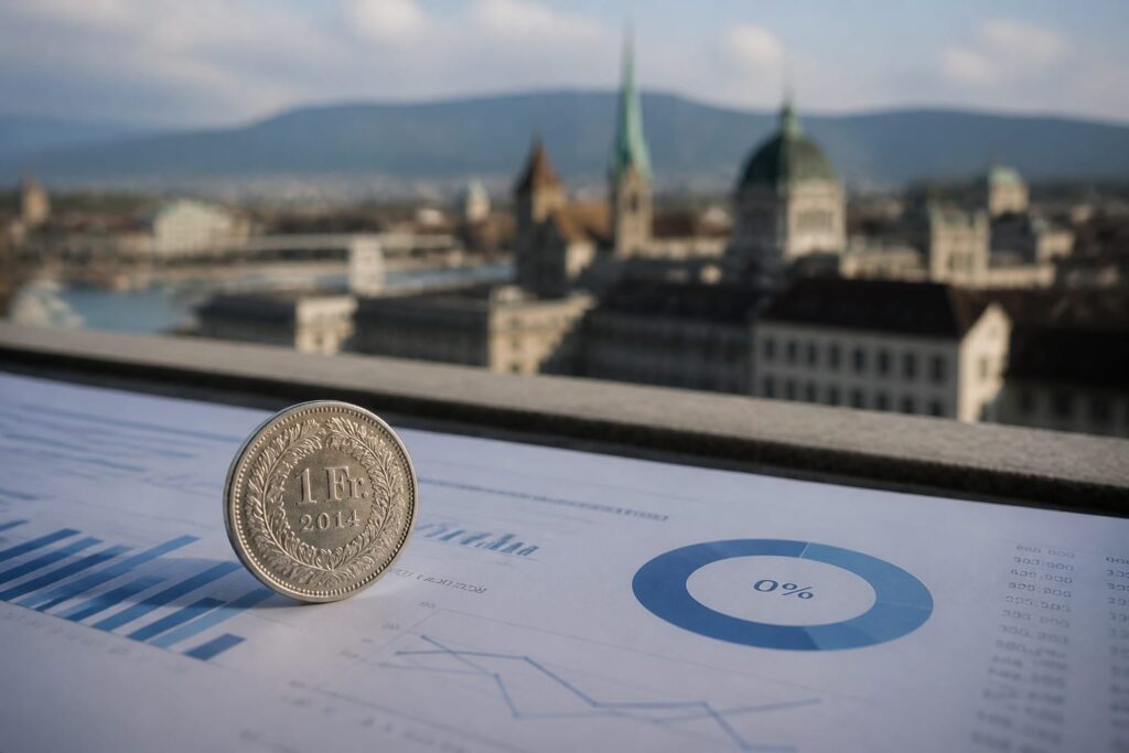 Elveția poate păstra dobânda-cheie la 0% până în 2027, în timp ce inflația din România a depășit 10,4%