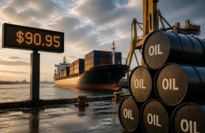 Embargoul maritim anunțat de Houthi a urcat petrolul Brent la 90,95 dolari pe baril