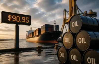 Embargoul maritim anunțat de Houthi a urcat petrolul Brent la 90,95 dolari pe baril