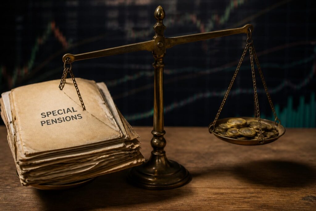 Numărul pensiilor speciale a urcat la 11.970, în timp ce sistemul contributiv a pierdut 19.278 de pensionari în șase luni
