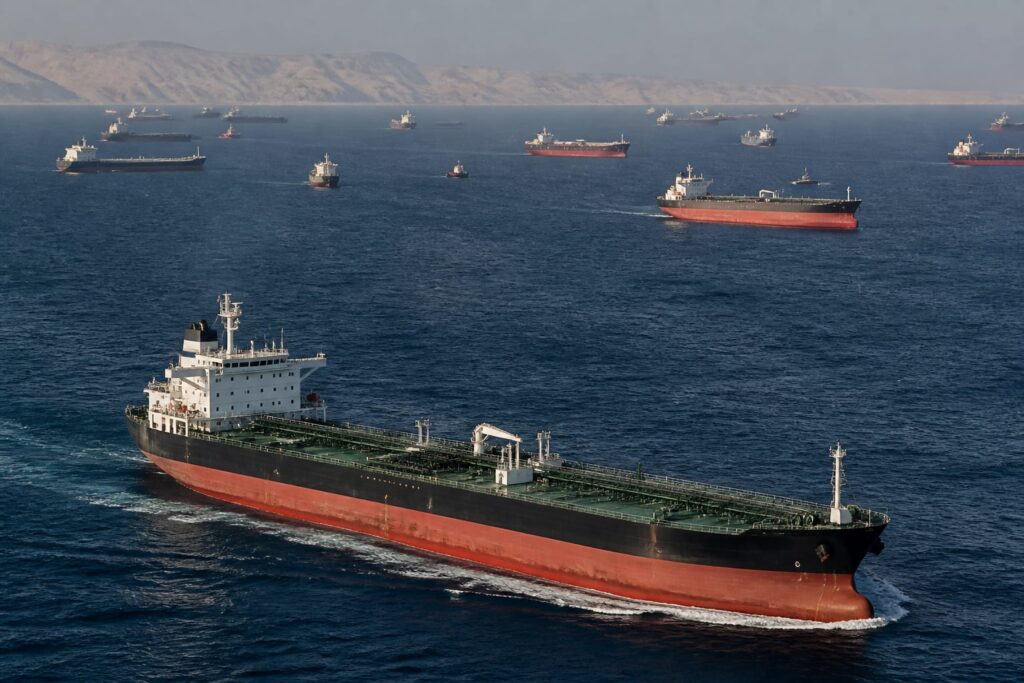 Traficul prin Strâmtoarea Hormuz a scăzut la jumătate după atacurile dintre SUA și Iran