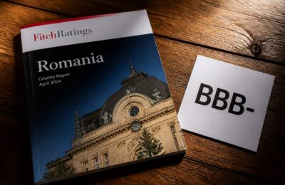 Fitch a confirmat ratingul României la BBB minus și a păstrat perspectiva negativă