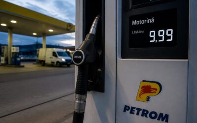 Prețul motorinei scade cu 17 bani pe litru în prima jumătate a lunii septembrie