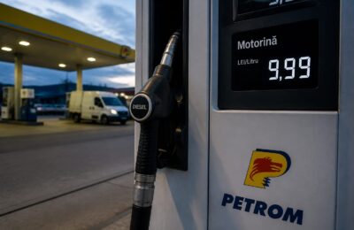 Prețul motorinei scade cu 17 bani pe litru în prima jumătate a lunii septembrie