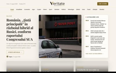 Veritate.ro propune știri scrise integral de AI, cu surse afișate și fără opinii amestecate în text